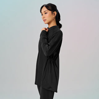 Adjustable Swimwear Top - Black - Apparel - TudungPeople