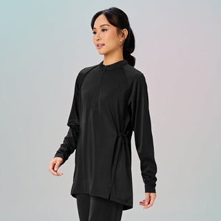 Adjustable Swimwear Top - Black - Apparel - TudungPeople