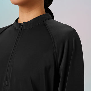 Adjustable Swimwear Top - Black - Apparel - TudungPeople