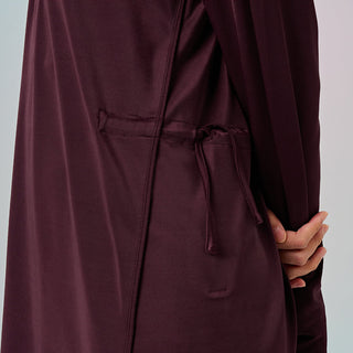 Adjustable Swimwear Top - Burgundy - Apparel - TudungPeople