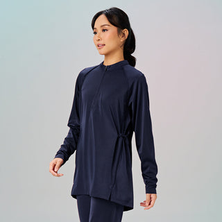 Adjustable Swimwear Top - Dark Blue - Apparel - TudungPeople