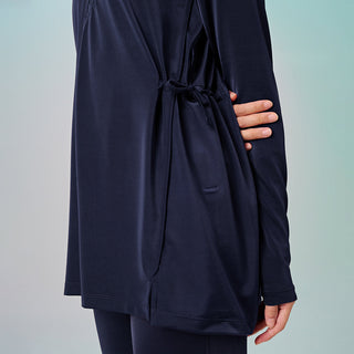 Adjustable Swimwear Top - Dark Blue - Apparel - TudungPeople