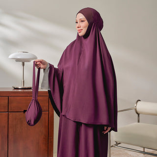 Awan Travel Prayerwear - Burgundy