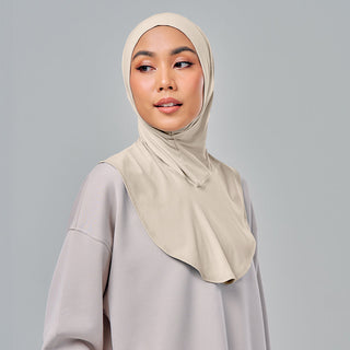 (Nano) Najwa Sport Pro 3.0 - Cream - Active - TudungPeople