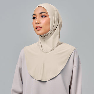 (Nano) Najwa Sport Pro 3.0 - Cream - Active - TudungPeople