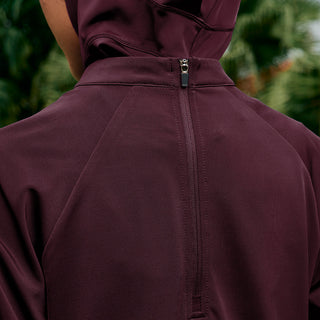 Cape Swimwear Top - Burgundy