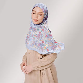 Wilderness - Light Blue (SQ) - Prints - TudungPeople