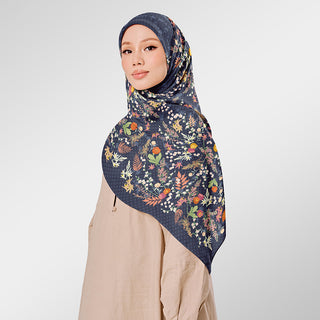 Wilderness - Navy (SQ) - Prints - TudungPeople