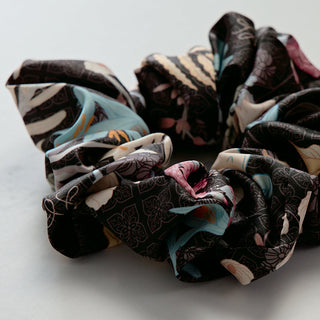 Wilderness - Charcoal Scrunchie - Accessories - TudungPeople