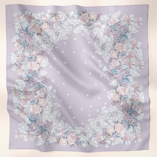 LE Batik Floral in Lavender (SQ)