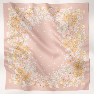 LE Batik Floral in Soft Pink (SQ)