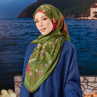 Vintage Summer - Avocado (SQ) - Prints - TudungPeople