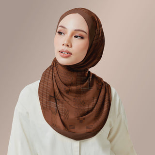 Sumi - Brown - Prints - TudungPeople