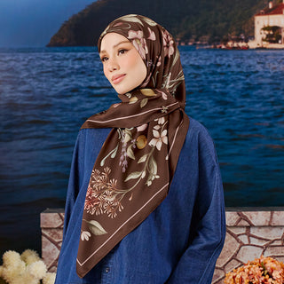 Vintage Summer - Chocolate (SQ) - Prints - TudungPeople