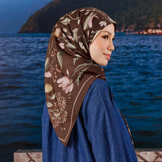 Vintage Summer - Chocolate (SQ) - Prints - TudungPeople