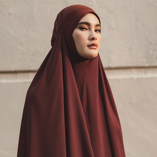 Awan Travel Prayerwear - Dark Brick - Prayerwear - TudungPeople