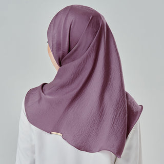 Niya Satin in Grape - TudungPeople