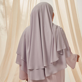 HAYAA KHIMAR IN GREY