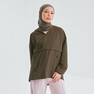 Half Zip Parka 2.0 - Hunter - Apparel - TudungPeople