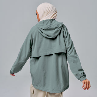Half Zip Parka - Atlantic