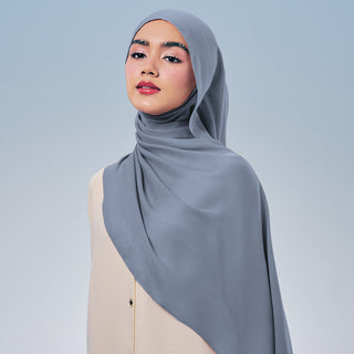 Soft modal fabric in Jasper signature from TudungPeople, showcasing smooth texture and elegant drape.