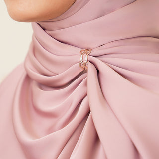 Hijab Rings - Rose Gold