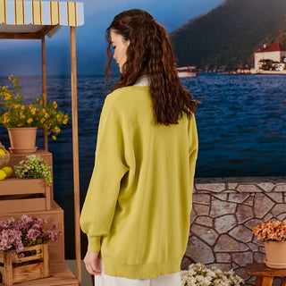 Knitted Cardigan - Pear - Apparel - TudungPeople