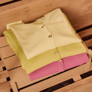 Knitted Cardigan - Pear - Apparel - TudungPeople