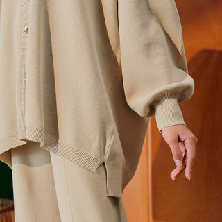 Knitted Cardigan - Soy - Apparel - TudungPeople