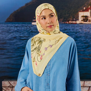 Vintage Summer - Lemon (SQ) - Prints - TudungPeople