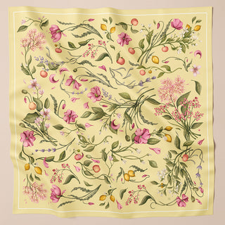 Vintage Summer - Lemon (SQ) - Prints - TudungPeople