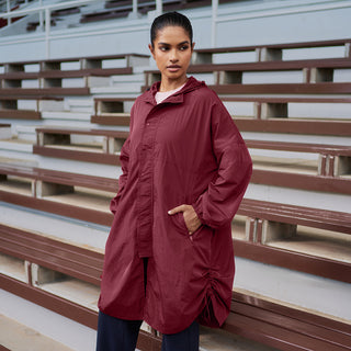 Long Parka - Burgundy (without Logo Embroidery)