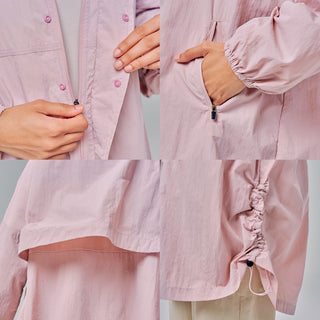 Long Parka - Dusty Pink (without Logo Embroidery)