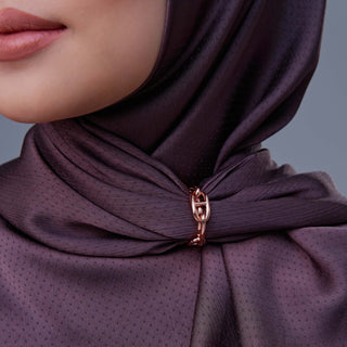 Hijab Rings - Rose Gold