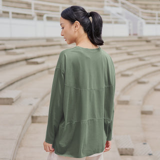 Athleisure : Oversized Top - Kale