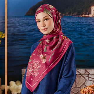 Vintage Summer - Pomegranate (SQ) - Prints - TudungPeople