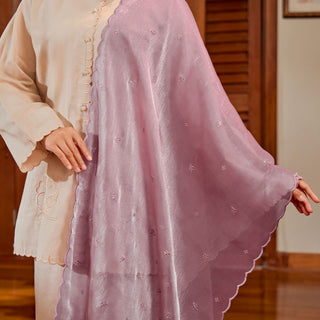 Selendang - Sheer Purple