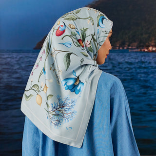 Vintage Summer - Seasalt (SQ) - Prints - TudungPeople