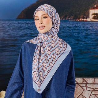 Monogram 3.0 - Sky Cocoa (SQ) - Prints - TudungPeople
