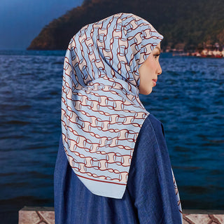 Monogram 3.0 - Sky Cocoa (SQ) - Prints - TudungPeople