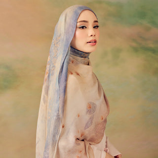 Impressionist - Sky shawl by TudungPeople
