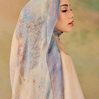 Impressionist - Sky shawl by TudungPeople