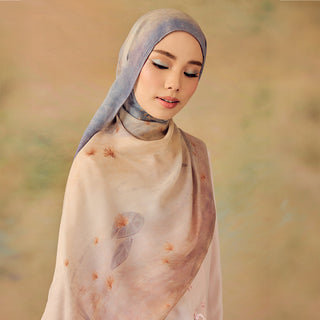 Impressionist - Sky shawl by TudungPeople