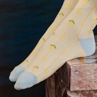 Sundaze Crew Socks - Lemon Sorbet - Accessories - TudungPeople