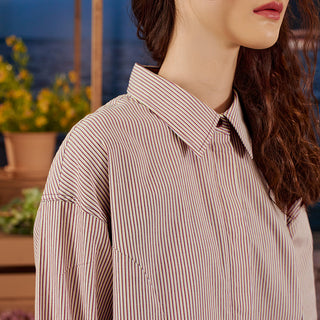 Stripe Shirt - Ice Cream - Apparel - TudungPeople