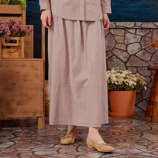 Stripe Skirt - Ice Cream - Apparel - TudungPeople
