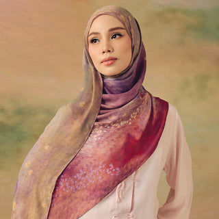 Impressionist - Sunset shawl by TudungPeople