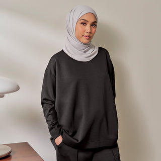 Oversized Sweatshirt - Black