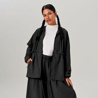 Adjustable Parka - Black - Apparel - TudungPeople