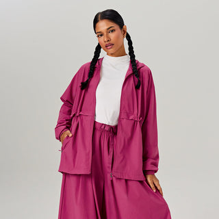 Adjustable Parka - Magenta - Apparel - TudungPeople